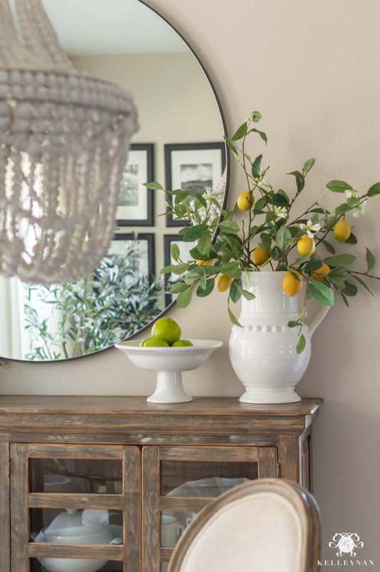 Faux apples interior styling Homestyle Decorators