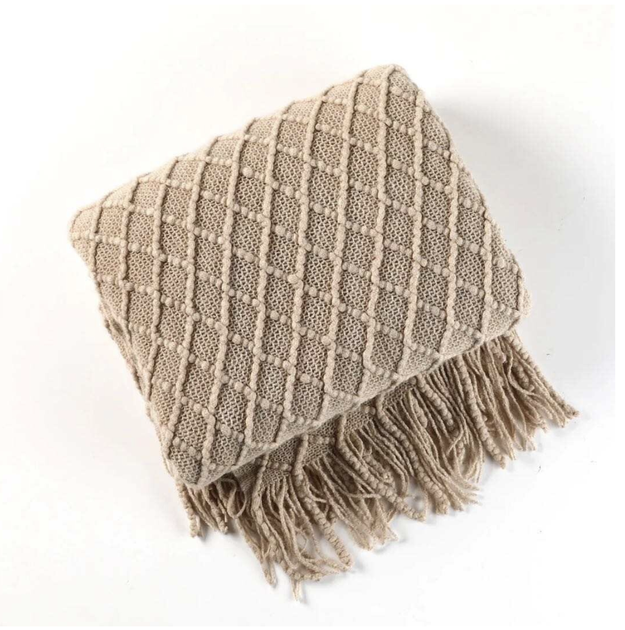Chenille Quilted Blanket