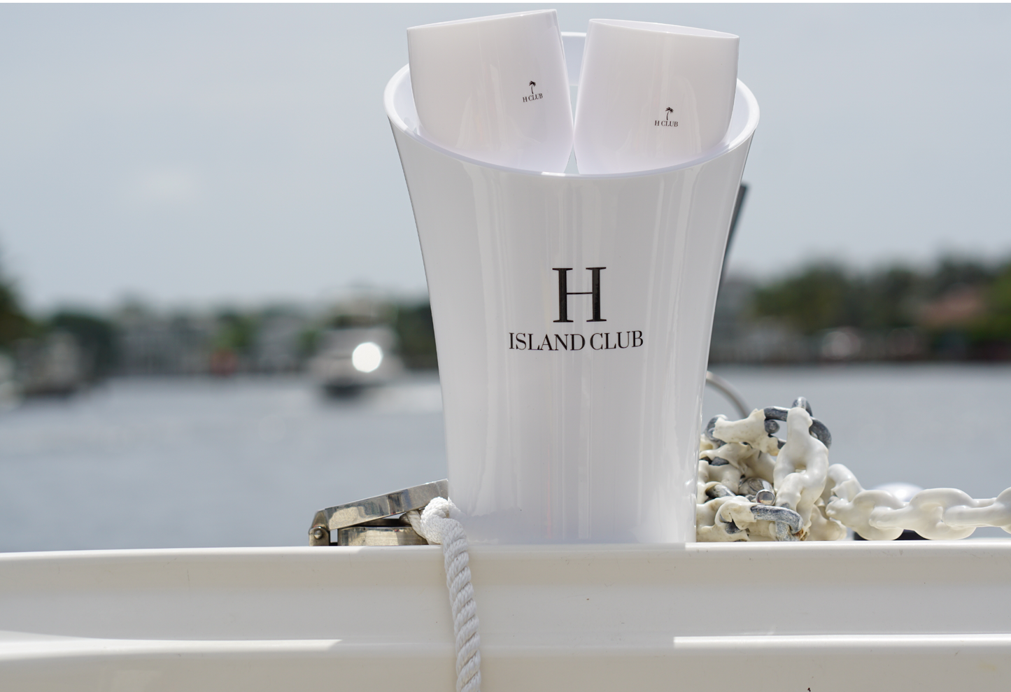 Champagne Bucket And (Pair 2 cups)