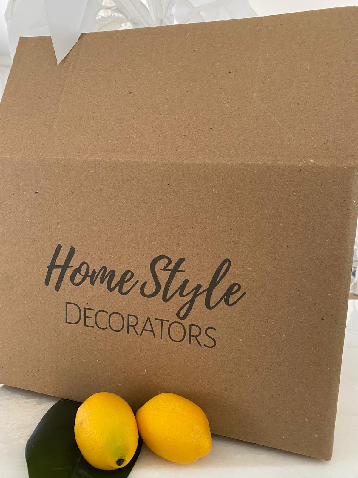 Faux Lemon Decor