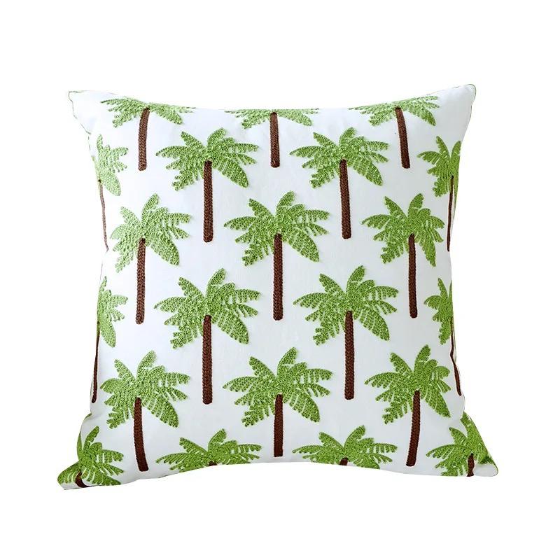 Palm Trees Pillow Cover