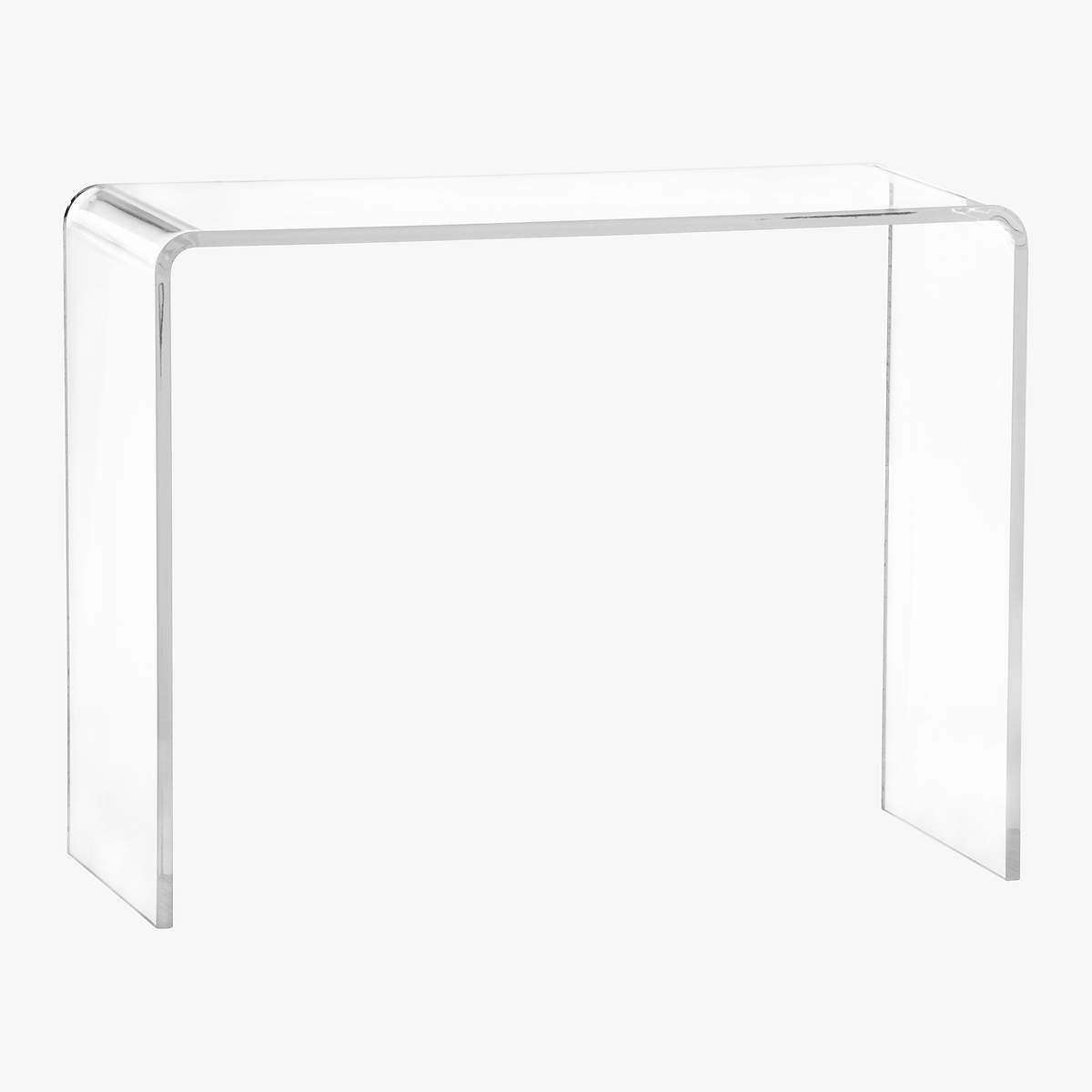 HSD ACRYLIC FOYER TABLE - Homestyle Decorators