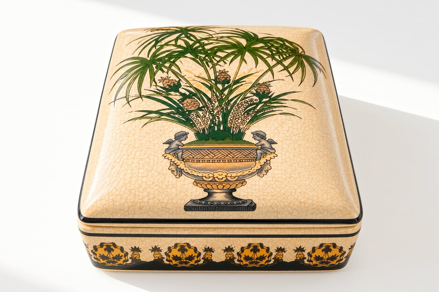Palm House Vintage Trinket Box