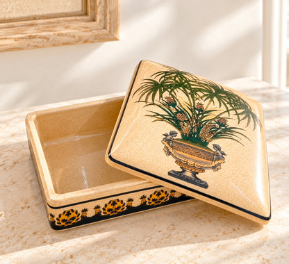 Palm House Vintage Trinket Box