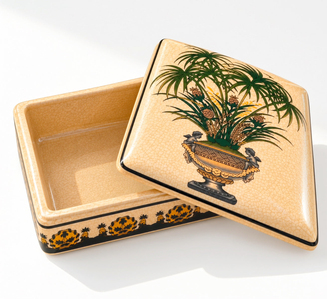 Palm House Vintage Trinket Box