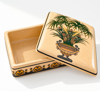 Palm House Vintage Trinket Box