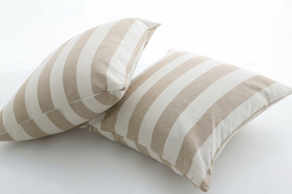 Beachside Striped Pillow Cover