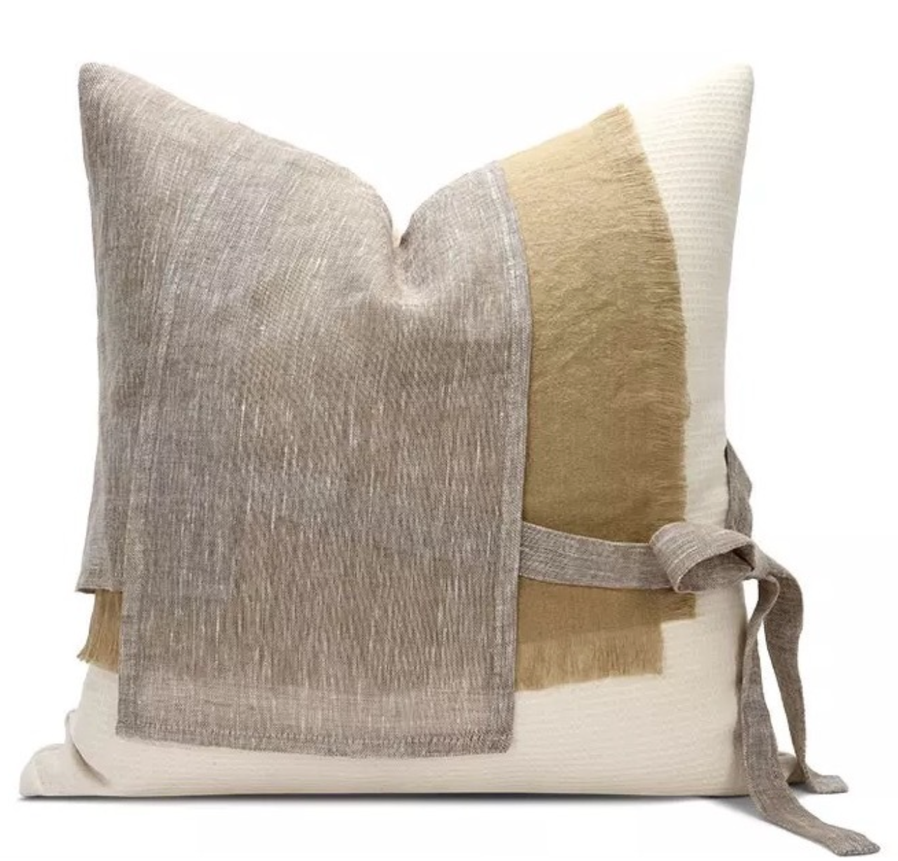 Tie Knot Sandy Pillow Cover