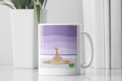 Caribbean Style Ceramic Mug