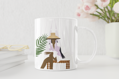 Beach Theme Ceramic Mug