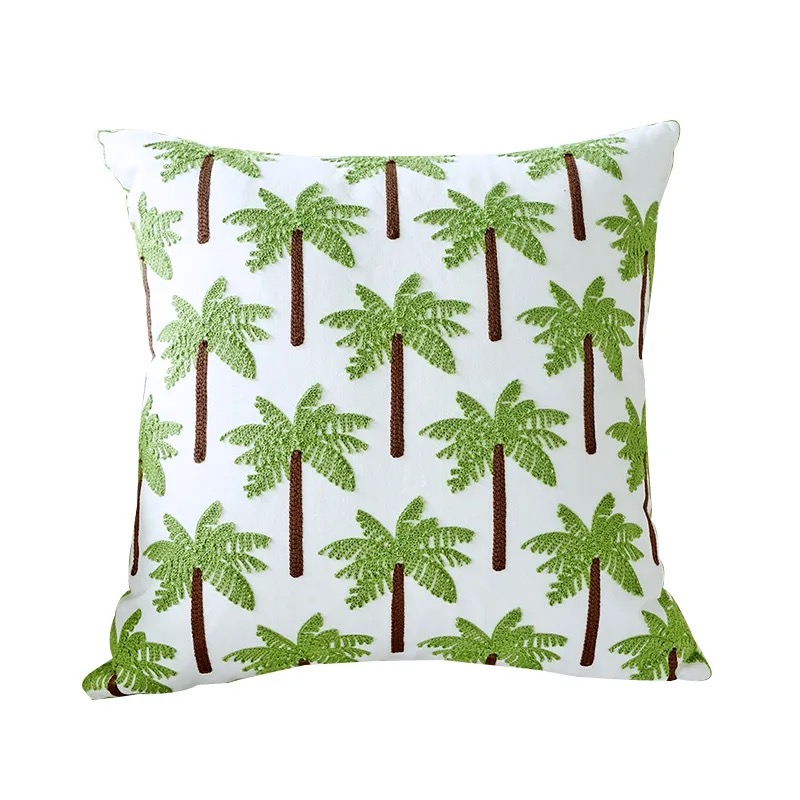 Palm Tree Throw Pillow 14×14