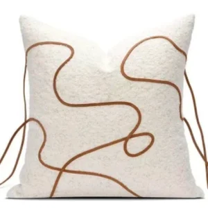 Luxury Beige textured pillows