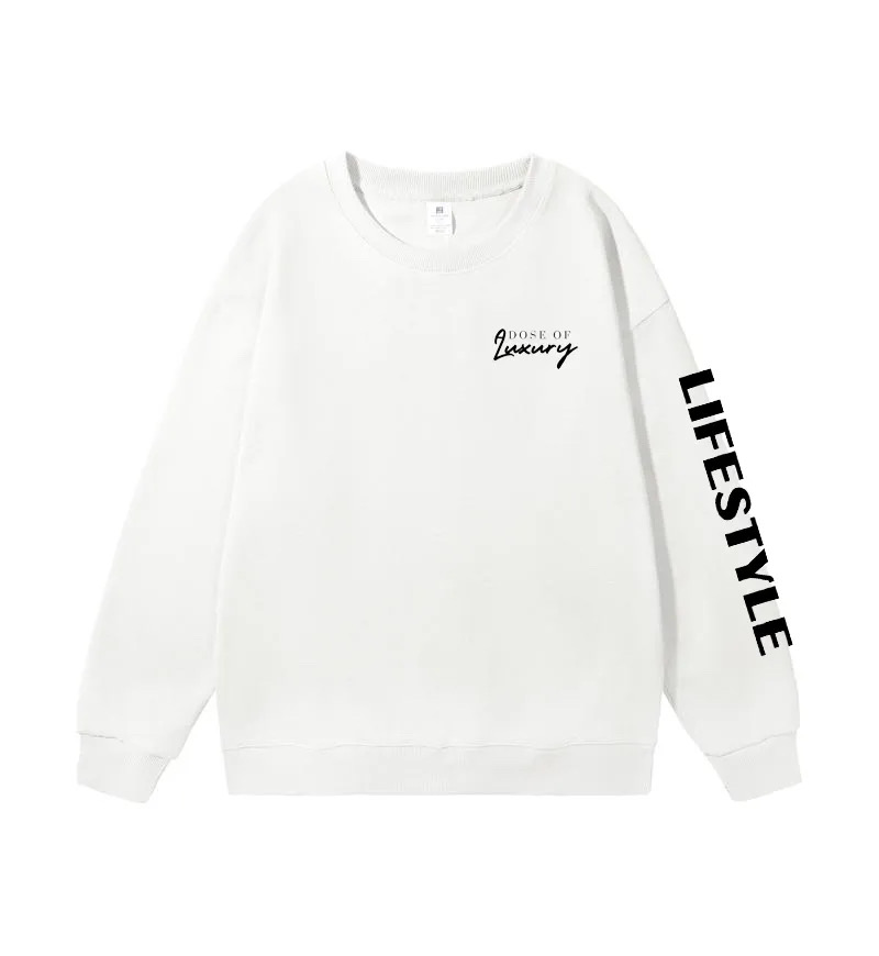 A dose of luxury sweater size medium White cotton